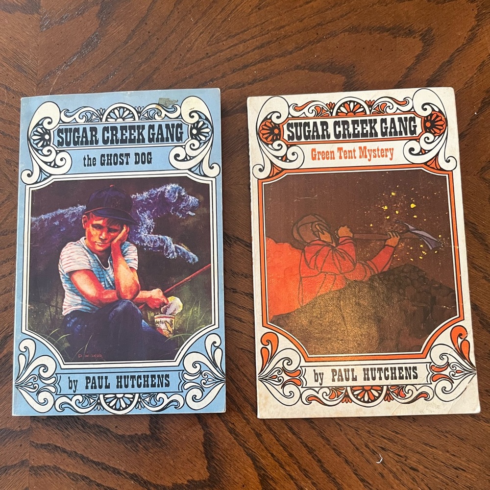Vintage kids books | Sugar Creek Gang novels 1968 and 1969 | set of 2